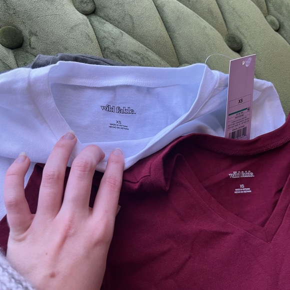 Wild fable / Target basic tees bundle. - Picture 3 of 4